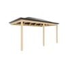 Softwoods 4.8 x 3.0m Hip Ends Pergola / Patio Kit - 4.8 x 3.0m