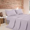 Cleverpolly Vintage Washed Microfibre Sheet Set - Lilac - Queen