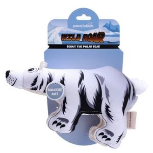 Paws & Claws 26cm Wild Roar Animalz Oxford Dog/Pet Toy Assorted
