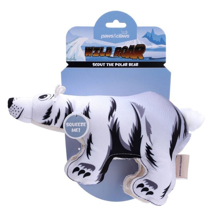 Paws & Claws 26cm Wild Roar Animalz Oxford Dog/Pet Toy Assorted