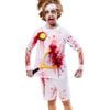 Rotter Federer Boys Tennis Player Zombie Halloween Costume - 7-8