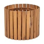 Astin Sinclair 340 x 270mm Round Timber Planter