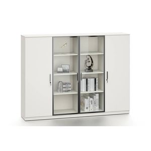 Modern Furniture ASPEN Display Wall Unit 200cm - White