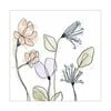 Artey | Spindle Blossoms VI - Stretched Canvas - Stretched Canvas - 100 x 100cm