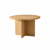 Seek and Ramble Kiama 1.2m Round Dining Table Natural Ash