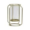 Willow & Silk Floating Gold Pillar Candle Holder