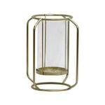 Willow & Silk Floating Gold Pillar Candle Holder