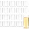 Rowdy Crowd Champagne Flutes Bulk Party 135 Pack 285ml - Stemless Unbreakable Tritan Plastic Dishwasher Safe