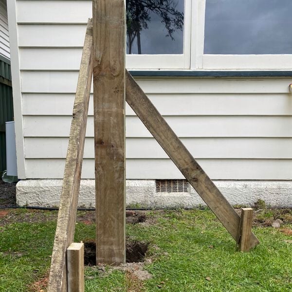pile holes