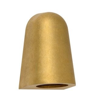 CLA Lighting TORQUE Exterior MR16 Antique Brass Surface Mounted Cone Wall Light IP65