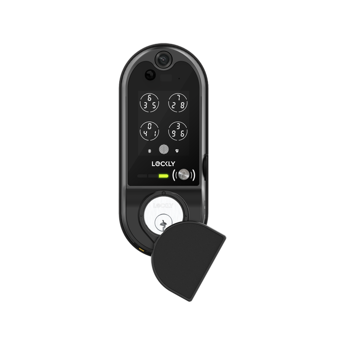 Lockly Vision Elite Video Doorbell Smart Deadbolt Lock Bunnings