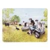 Ashdene Working Dogs Quad Bike Kitchen Table Mat Surface Protector 30x40cm