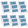 12PK Unigift 20x25cm Baroque Photo Frame Picture Holder - White