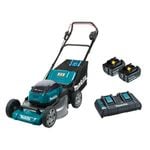Makita 534mm 21" 18V x 2 Brushless Lawn Mower Kit