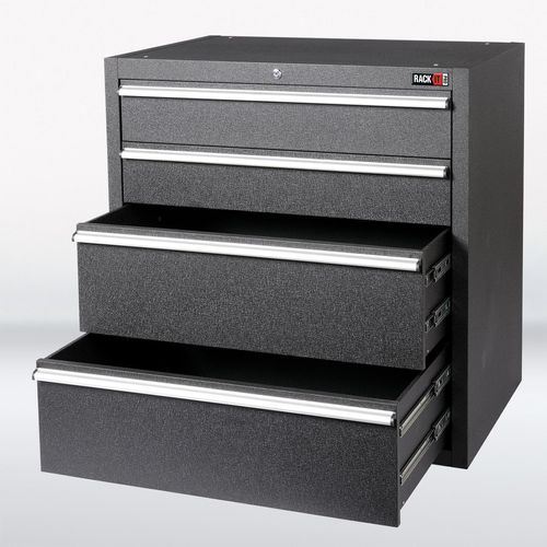 Rack It PRO 900 x 910 x 600mm 4 Drawer Cabinet - Bunnings Australia