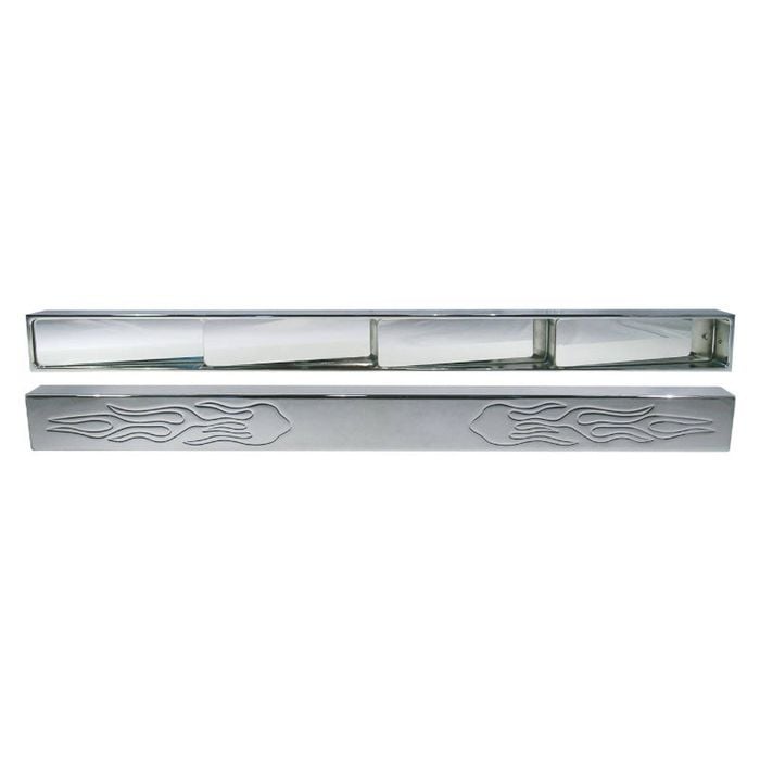 4 Panel Mirror Panoramic Rear Vew for Hot Rods, Trucks and Golf Carts
