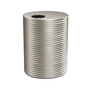 Kingspan 10000L Round Steel Water Tank - Evening Haze 2700mm x 1860mm