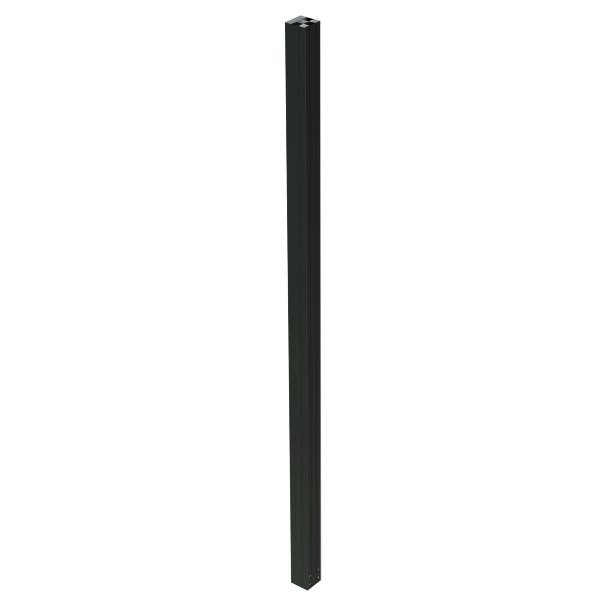 ProtectorAl 1800 x 65 x 65mm Black Satin Aluminium 3 Way Post ...