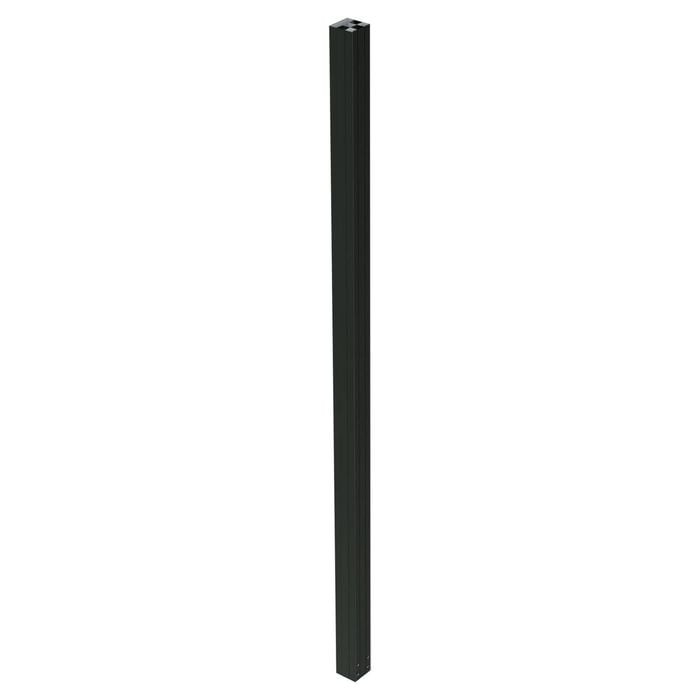 ProtectorAl 1800 x 65 x 65mm Black Satin Aluminium 3 Way Post