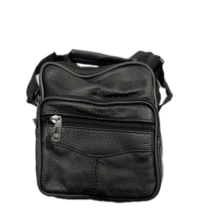 Small Genuine Leather Messenger  Shoulder Travel Satchel Crossbody Sling