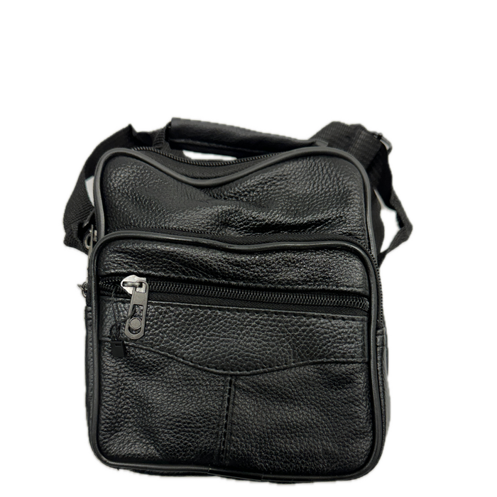 Small Genuine Leather Messenger  Shoulder Travel Satchel Crossbody Sling