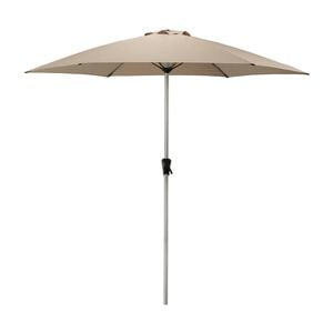 Coolaroo 2.5m Stone Round Corindi Market Umbrella