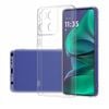 MEZON Motorola Moto G56 5G Slim Clear TPU Gel Back Case Wireless Charging Compatible