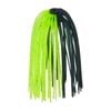 Dekoi Jigging Skirts, Green Flash, 5 Pack