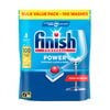 Finish Power Lemon Sparkle All-In-One Dishwashing Tablets - 100 Pack