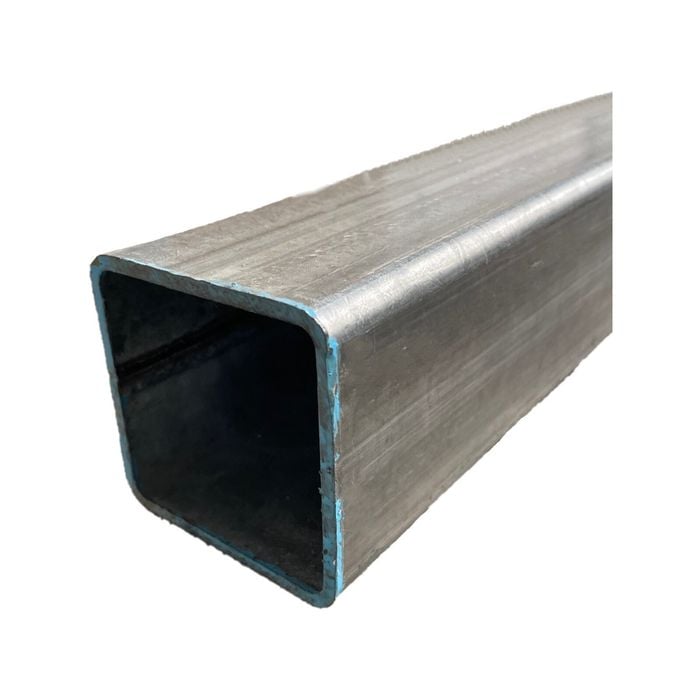 Australian Handyman Supplies 100 x 100 x 3.0mm 3.5m Galvanised Steel Shade Sail Post - galvanised 3.5m