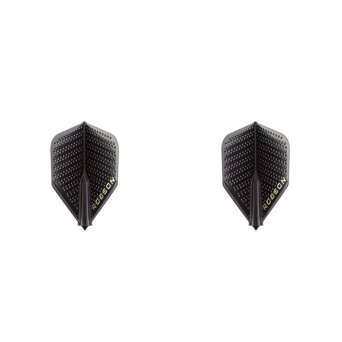 2PK Robson Dimpled Plus Dart Flight Standard Accessory - White