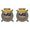 2PK Nostik Silicone+Fibreglass Splatter Guard Liner 36cm - Grey