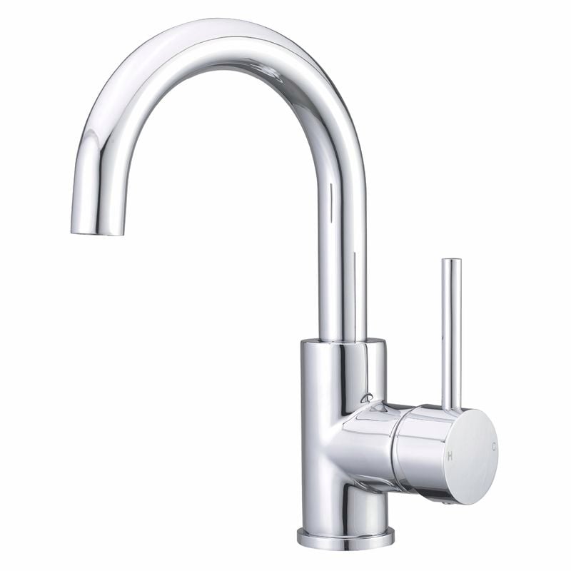 Resonance WELS 5 Star 6L/min Chrome Pin Side Lever Basin Mixer