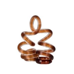 Amalfi Billie Spring Sculpture Amber 19x17.5x24cm