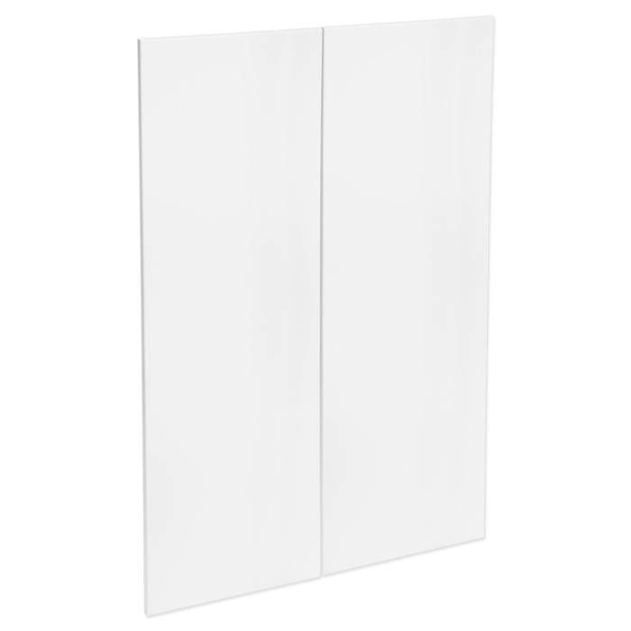 Kaboodle 900mm Nougat Truffle Modern Medium Pantry Door - 2 Pack - Modern