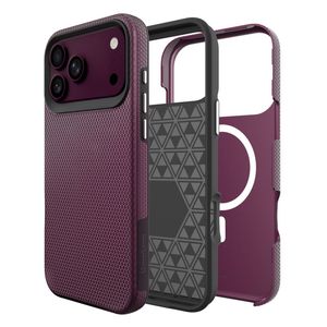 iCoverLover For iPhone 18 Pro Case Compatible with MagSafe Shockproof Cover Burgundy