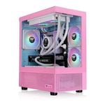 Thermaltake View 170 ARGB Tempered Glass Micro-ATX Case - Bubble Pink [CA-1Z4-00MAWN-00]