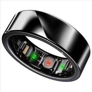 Luna Smart Ring Gen 2 Health Sleep Tracker Titanium Size 09 Midnight Black