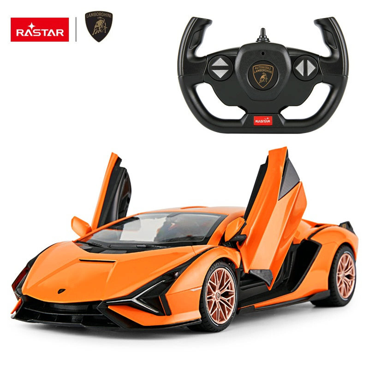 RASTAR 1:14 Lamborghini Sian Remote Control Car - Orange - Bunnings ...