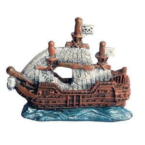 Aqua One Mini Pirate Ship Ornament (36966)