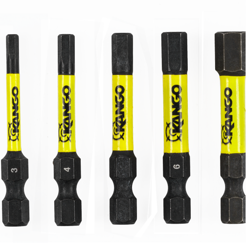 Kango 50mm HEX3-8 Hypertorque Impact Driver Bit - 5 Pack - Bunnings New ...