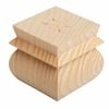 Pinetrim 78mm Untreated Clear Square Pine Feet