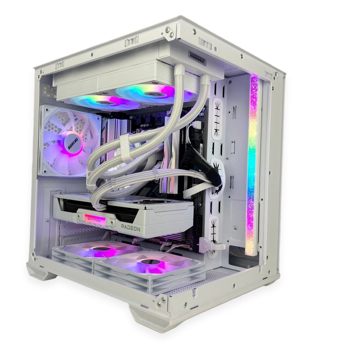 Gaming PC Glacier Fang AM5 Mirage4 White
