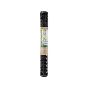 Backyard Farmer 3.0 x 0.9m x 50mm Black Plastic Trellis