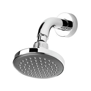 Foreno Chrome Single Function Shower Rose - Suits All Pressure