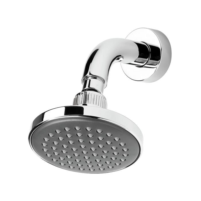 Foreno Chrome Single Function Shower Rose - Suits All Pressure