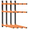 4 Pack Lumber Storage Rack Heavy Duty Wall-mounted