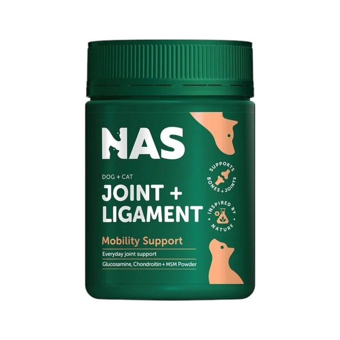 NAS Joint + Ligament Mobility Support Supplement for Dogs & Cats 120g