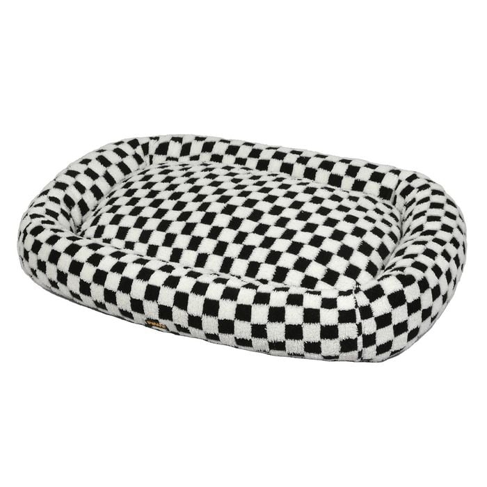 PaWz L Size Checkerboard Pattern Pet Bed