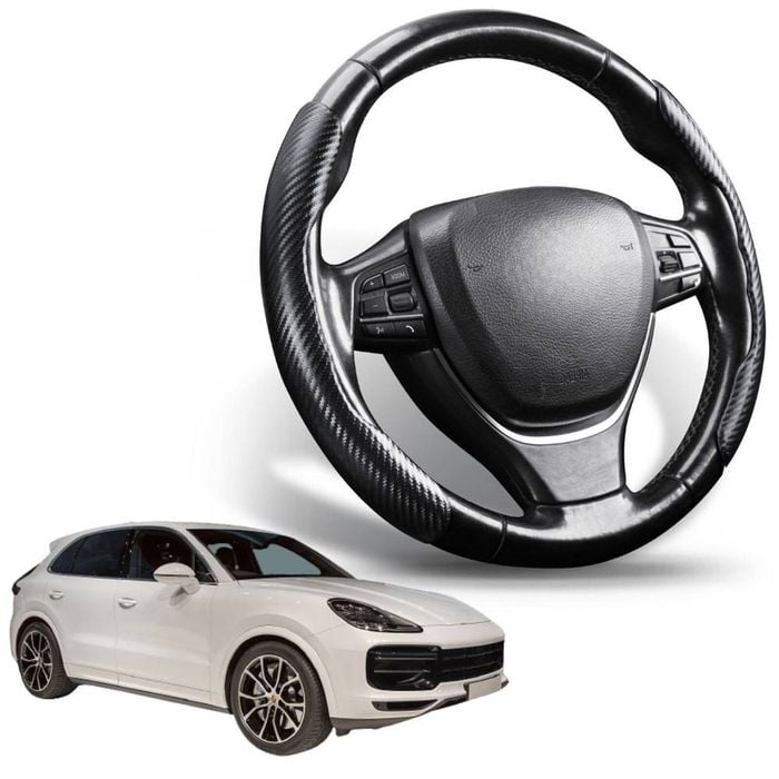 Segmented Steering Wheel Cover for Porsche Cayenne 2011 - 2017 92A